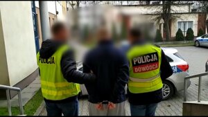 Zatrzymany mężczyzna