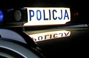 Policyjny "kogut" na dachu radiowozu