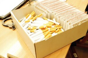 Zabezpieczone nielegalne papierosy