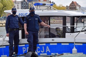 Policyjni wodniacy z Elbląga