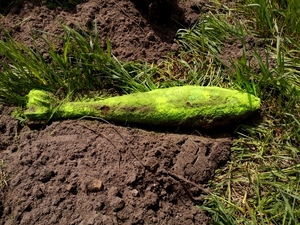 Zabezpieczony niewybuch