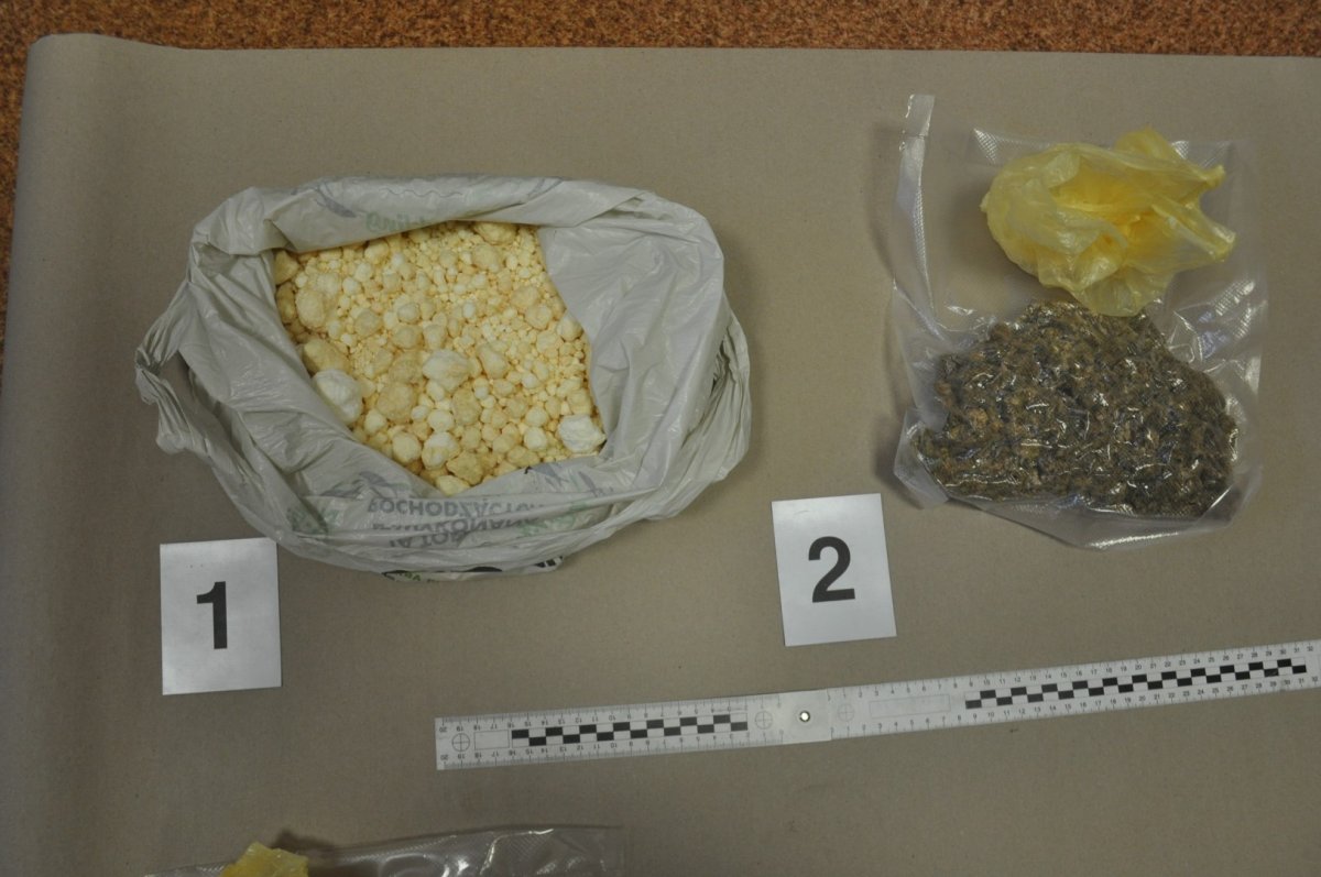 zabezpieczone narkotyki