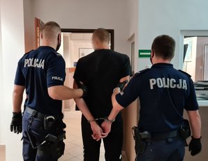 zatrzymany meżczyzna