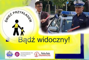 Logo akcji i uczestnicy inauguracji