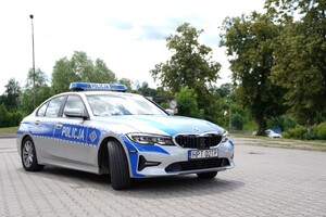radiowóz ruchu drogowego