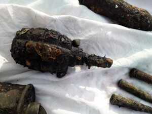 granat z czasów II wojny światowej