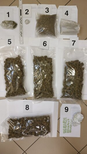 Zabezpieczone narkotyki