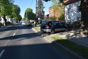 Miejsce zdarzenia drogowego m. Iłowo-Osada