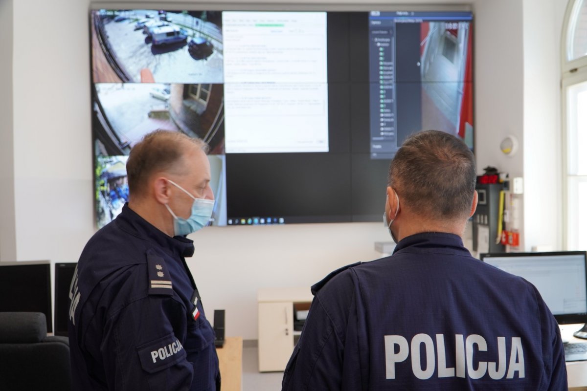 mł. insp. Robert Zalewski i nadinsp. Tomasz Klimek