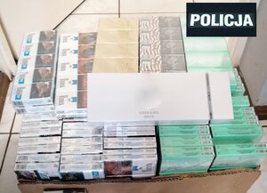 Zabezpieczone papierosy