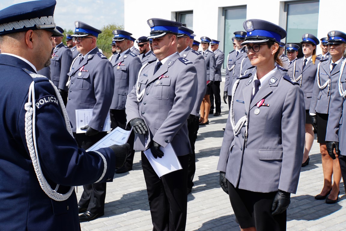 Wyróżnieni policjanci