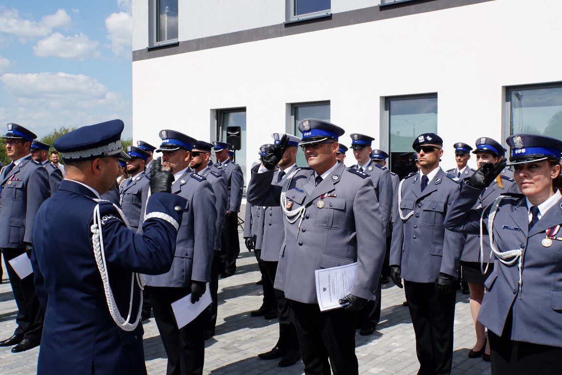 Wyróżnieni policjanci