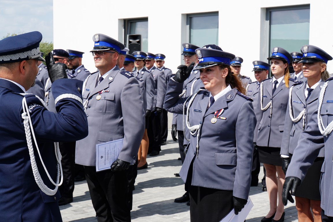 Wyróżnieni policjanci