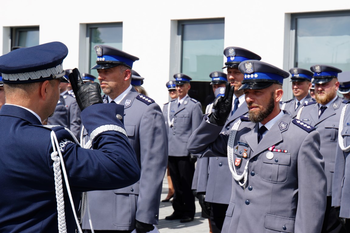 Wyróżnieni policjanci