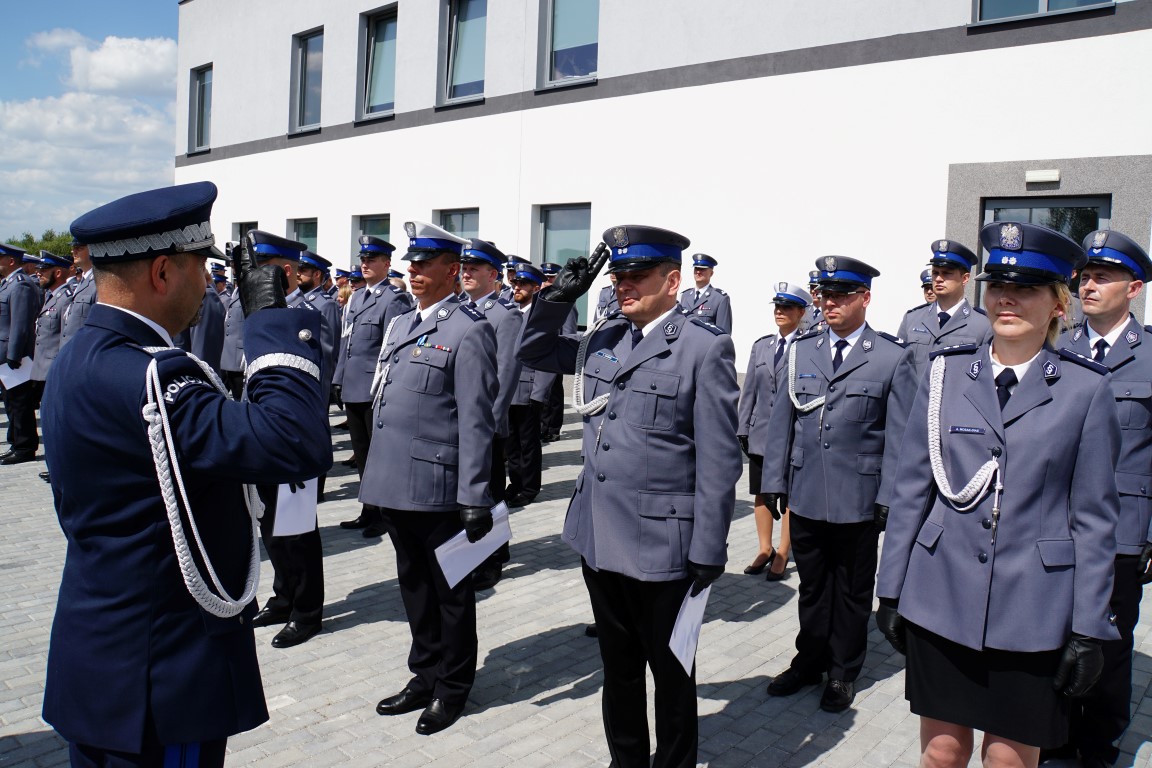 Wyróżnieni policjanci