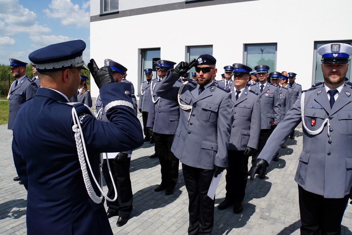 Wyróżnieni policjanci