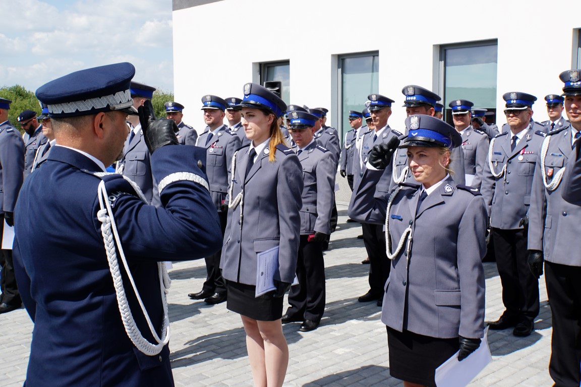 Wyróżnieni policjanci