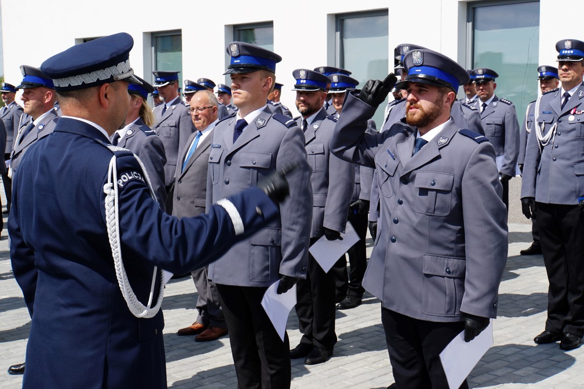 Wyróżnieni policjanci