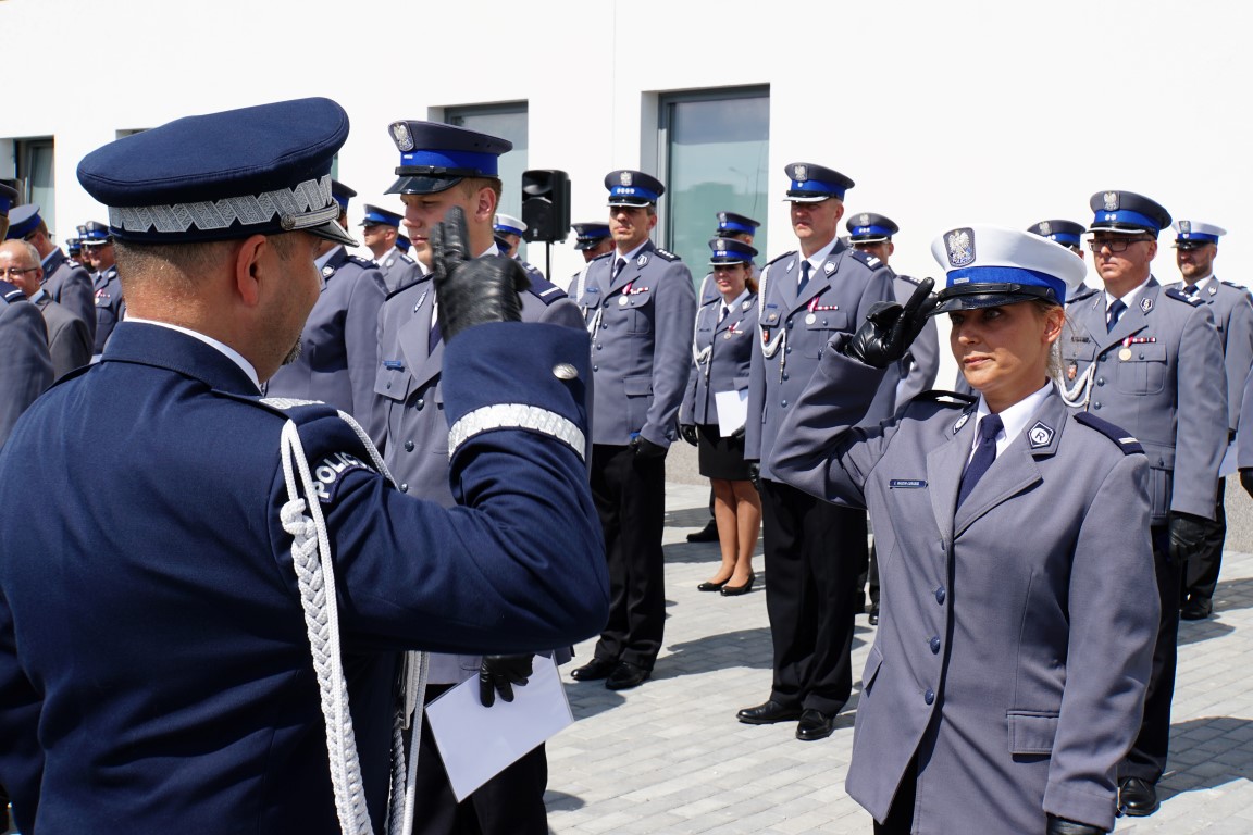 Wyróżnieni policjanci