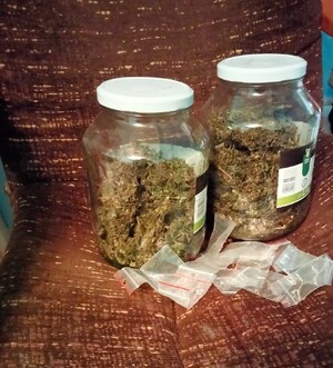 Susz roślinny w słoikach