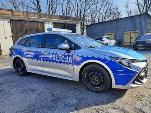 Nowy radiowóz w KPP Mrągowo