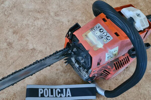 Odzyskana piła spalinowa