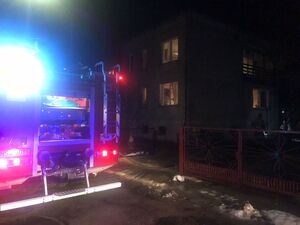 domek jednorodzinny i straż pożarna