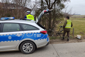 nietrzeźwy rowerzysta