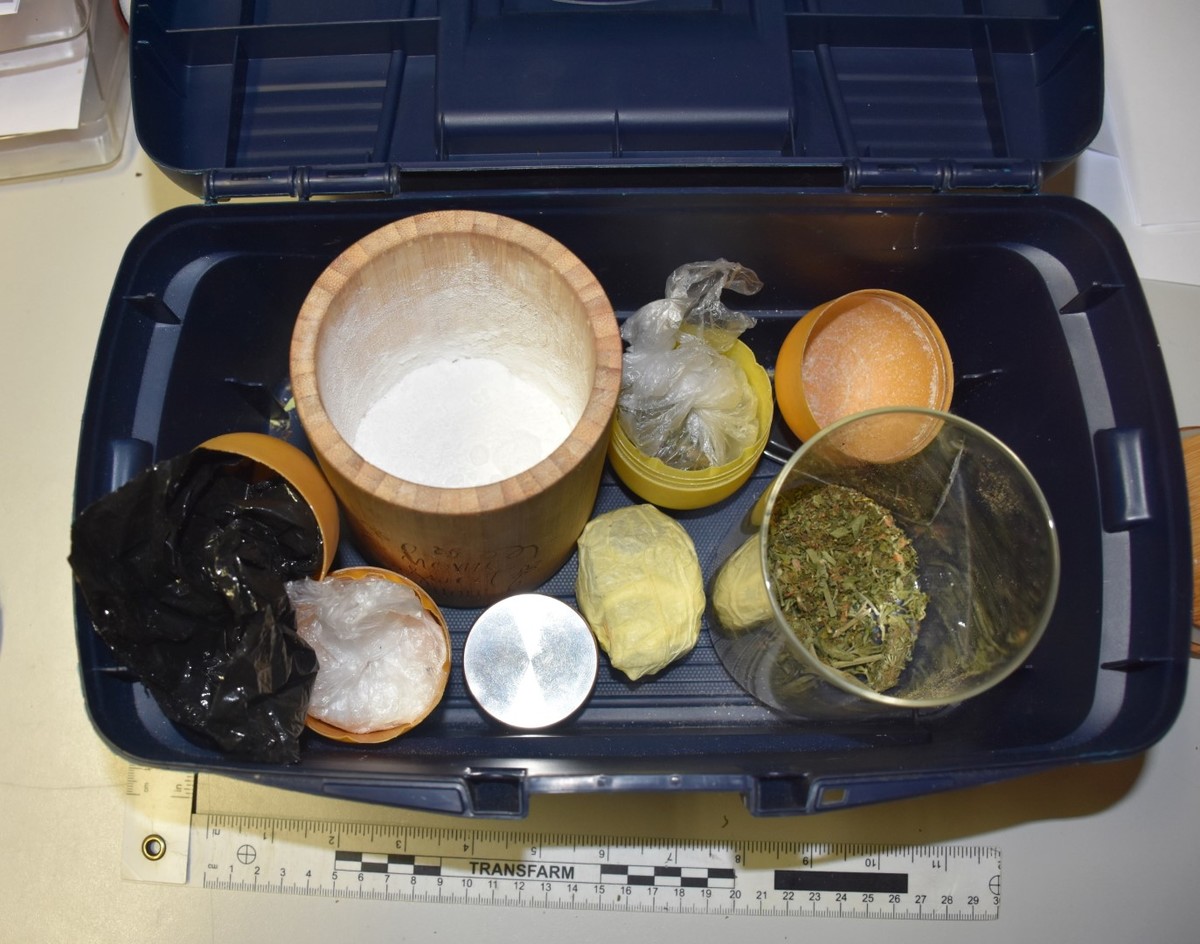 zabezpieczone narkotyki