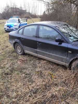 auto zatrzymane przez policjantów