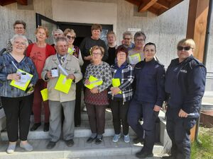 Spotkanie policjantek z seniorami w Jamielniku
