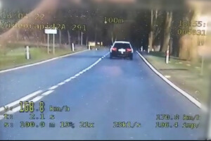 nagrany pomiar prędkości pojazdu