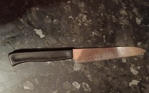 Zabezpieczony nóż