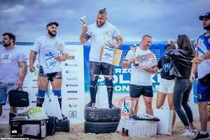 Paweł podczas startu