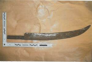 Zabezpieczone ostrze kosy