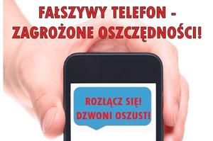 logo kampanii fałszywy telefon