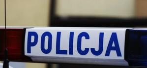 Kogut policyjny na dachu radiowozu