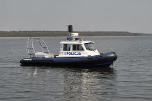 policyjna łódź