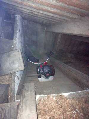 Kosa ukryta na strychu