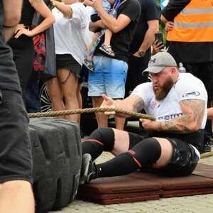 Paweł Piskorz podczas zawodów