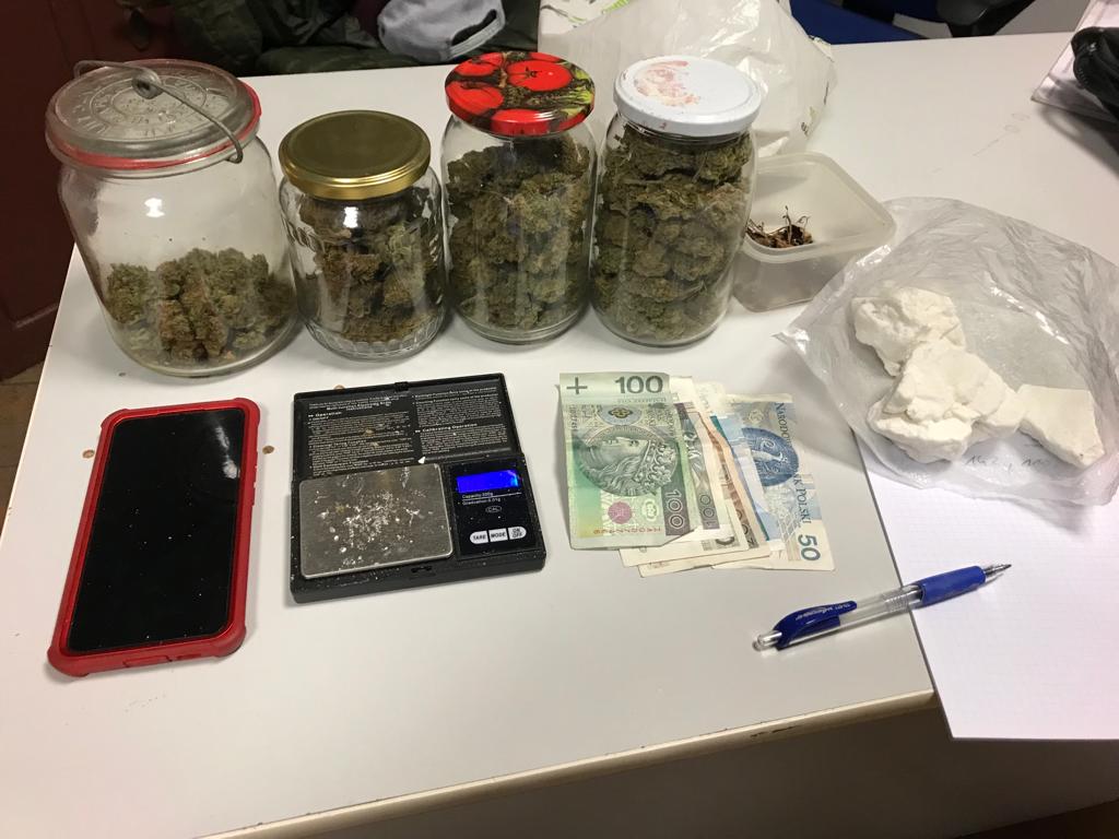 zabezpieczone narkotyki