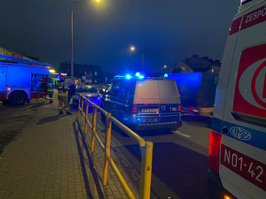 Potrącenie rowerzysty