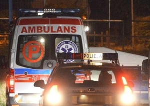 Ambulans i radiowóz