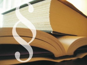 książki i znak paragrafu