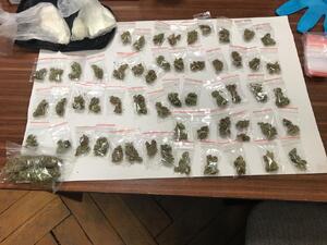 na wadze susz roślinny