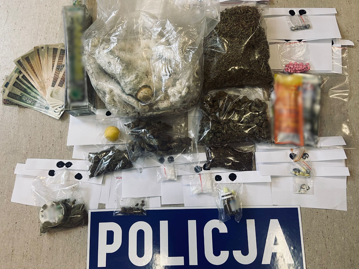 zabezpieczone narkotyki