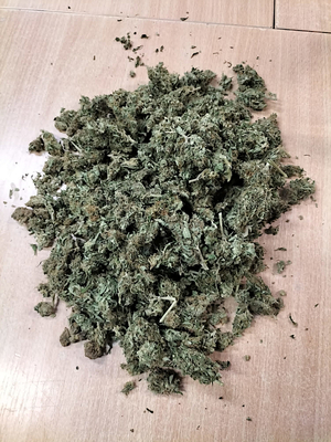 Ujawniona marihuana u 21-latka