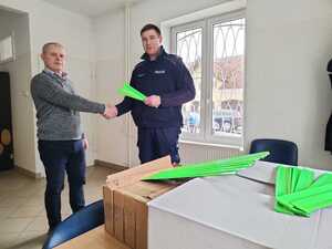 Przekazanie odblasków