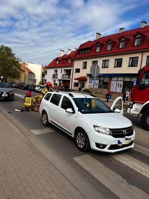 miejsce potrącenie kobiety