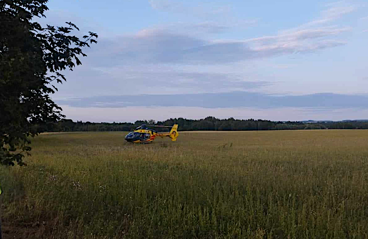miejsce zdarzeń drogowych